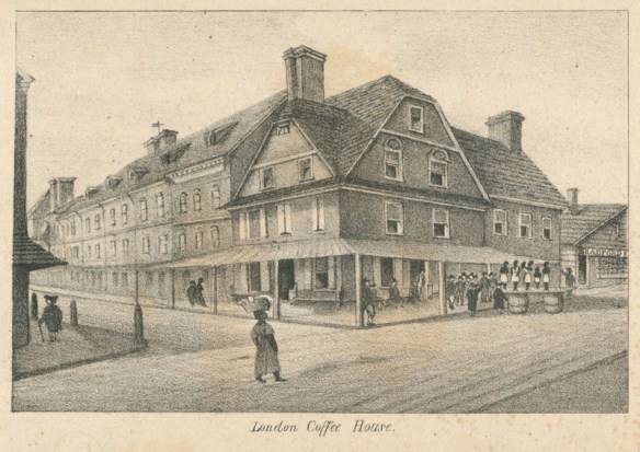 London Coffee House W.L. Breton 1830