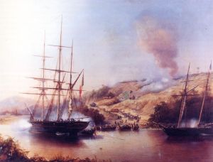 43 - Battle_of_Rio_Nunez_1849